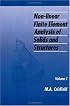 Non-Linear Finite Element Analysis of Solids and Structures