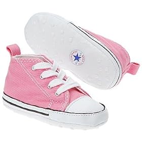 Converse Baby Boy or Baby Girl First Star Crib Shoes