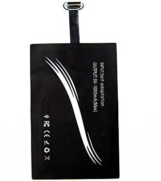 ComBot - Type C Qi Charging Receiver for Samsung Galaxy 8, Nexus 1, 1S, 1 Pro, Max, 2, HTC, Nokia, Huawei P9, P9 Plug, LG Nexus 5x, G5, Google, Nubia Z9 MAX, and Type-C interface cell phone.