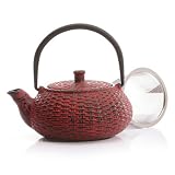Cast Iron Teapot - Scarlet 20 oz Capacity
