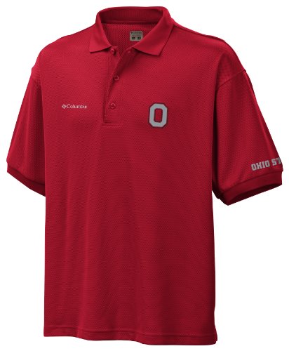 Ohio State Collegiate Perfect Cast Polo, Intense Red, Medium