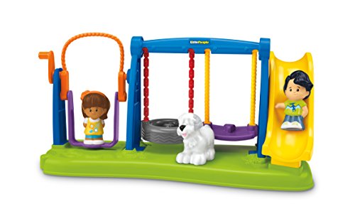 Fisher-price little people jump & play swing set