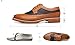 Gaorui Men Spring Fashion Lace up Eyelet Oxford Leather Nude Shoe Brogue