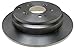 ACDelco Gold 18A2388 (19183598) Non-Coated Rear Disc Brake Rotor