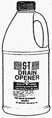 SANTEEN PRODUCTS #0210 64OZ Drain Opener