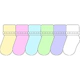 Pastel Classic Cuffs Baby Socks
