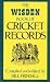 Wisden Book of Cricket Records