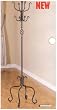 Sandy Black Multi-Helix Design Coat Rack