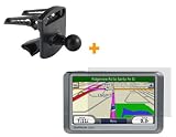 GN047+SPC-43: Removable Swivel Air Vent Mount for Garmin Nuvi and Garmin StreetPilot w/ 4.3 Screen Protector for Personal Navigation Devices (Bulk)