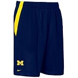 Nike Michigan Wolverines Navy Blue Classic Mesh Shorts III
