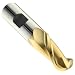 Niagara Cutter SB207 High Speed Steel (HSS) Ball Nose End Mills, Inch, Weldon Shank, TiN Finish, Roughing and Finishing Cut, 30 Degree Helix, For Use With All Materials