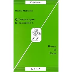 Qu'est-ce que la causalit�? Hume et Kant