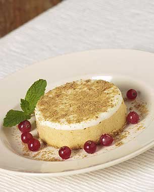 Home Bistro Pumpkin Gingersnap Cheesecake