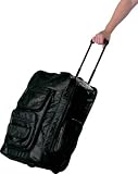 Extra Large 23" Leather Backpack and Rolling Bag - Rolling Carry On Bag