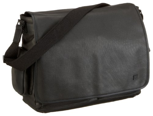 Bodenschatz Messenger Bag A4 2-348 TR 01, Herren Umhängetasche, schwarz, (black), 43x11,5x29
