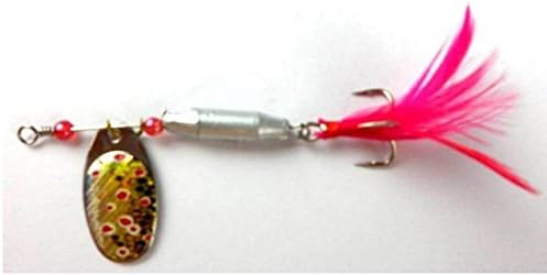 6pcs/lot Mini Spinner Fish Bait Set 3.15"/0.28oz