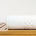 Luxury Hotel & Spa Towel 100% Genuine Turkish Cotton Hand Towels - White - Checkered - Set of 6