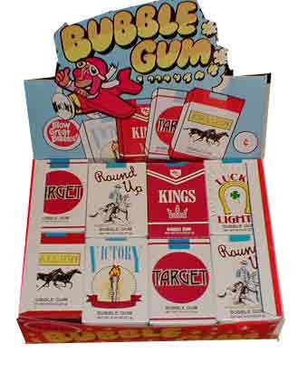 BUBBLE GUM CIGARETTES 24 Count by CANDY CIGARETTES