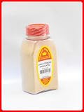 GARLIC GRANULATE FRESHLY PACKED IN LARGE JARS, spices, herbs, seasonings, powder