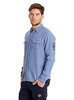 Ossa Fashion Camisa Hombre (Azul)