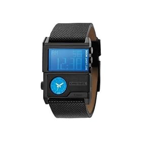 Diesel DZ7137, Digital Dial, Black Strap, Date Function