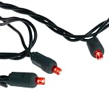 Bethlehem Lighting Indoor/Outdoor 50-Lamp 5mm Wide-Angle LED Lighting Set, Red
