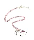 Hello Kitty Diamontee Necklace - Key Charm