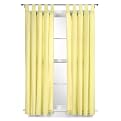 Tadpoles Basic Solid Yellow 2-pc. Set  63" Curtain Panels
