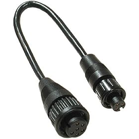MinnKota MKR-US-9 Lowrance/Eagle Black (D) 6-pin Universal Sonar Adapter Cables