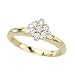 14K Yellow Gold 1/4 ct. Diamond Fashion Ring