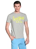 Sweet Years Camiseta Manga Corta (Gris Jaspeado)