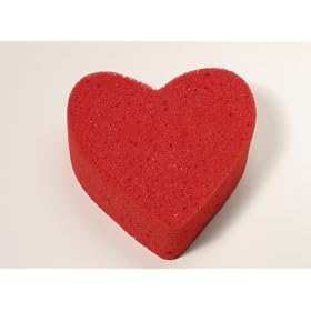 Martini Spa Heart Bath Sponge - Made in Italy