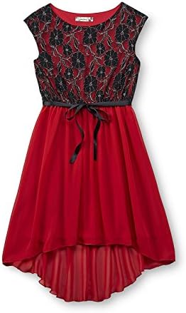 Speechless Big Girl's Lace Bodice Occasion Dress (7yrs)