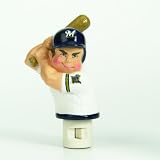 5.5" MLB Milwaukee Brewers Baseball Player Acrylic Grand Slam Night Light