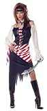 Ruby the Pirate Beauty Costume Adult - Adult Medium 8 - 10 - B00081RXVK