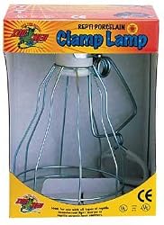 ZOO PORC LAMP W/DOME 5.5" BLK
