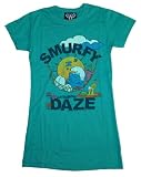 The Smurfs Smurfy Daze Junk Food Vintage Style Soft Juniors Babydoll T-Shirt