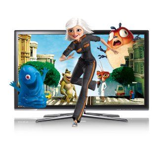 Samsung UE55C7000 55 HD 1080p 3D LED TV with Freeview HD , PVR Ready, 200Hz Motion Plus, Connect Share Movie, 4 x HDMI Connections