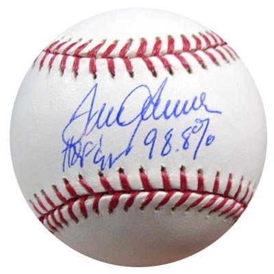 Tom Seaver New York Mets MLB Hand Signed Official MLB Baseball with HOF 92 / 98.8% Inscription