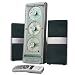 H.H. Scott SMV300 Vertical 3-CD Stereo System (Silver/Black)