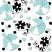 Two Love Birds Bridal Shower Confetti