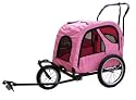 Pink Pet Bike Trailer & Jogger Combo