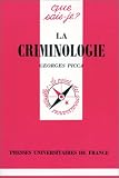 Revue Presses Universitaires de France - PUF  / La Criminologie
