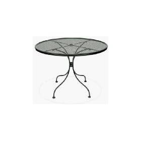 Plantation Patterns 30' Char Rnd Table 7030000-0105000 Wrought Iron Patio Tables