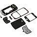 Original Genuine OEM BlackBerry Curve 3G 9300 Red Full Housing Faceplate Fascia Plate Panel Cover Case Repair Replace Replacement+Trackpad