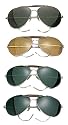 Aviator Sunglasses - Air Force Style with Acrylic Lenses by Rothco