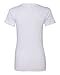 Bella Ladies' Deep V-Neck Jersey T-Shirt 6035