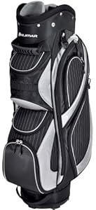 Orlimar Ladies Executive Series Pin Stripe Golf Cart Bag (Black/Silver)