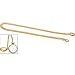 Pocket Watch Chain FOB Yellow Gold Plated 13.75 New