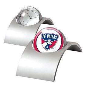 FC Dallas MLS Spinning Desk Clock by